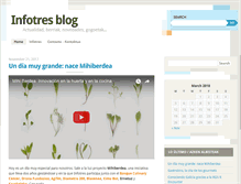 Tablet Screenshot of blog.infotres.com